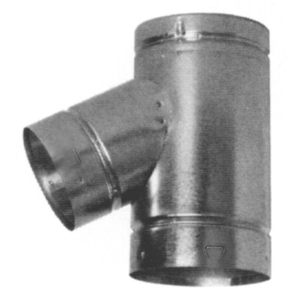 Kit de tuberías para estufa de pared doble de acero galvanizado/aluminio de 11,5 in de largo Selkirk (paquete de 3)