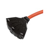 Projex Indoor or Outdoor 2 ft. L Orange Extension Cord 12/3 STW