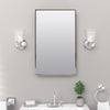 Zenna Home 26.13 in. H X 16.13 in. W X 4-1/2 in. D Rectangle Medicine Cabinet