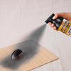 Rust-Oleum Universal Paint & Primer in One Black Stainless Steel Spray Paint 11 oz. (Pack of 6)