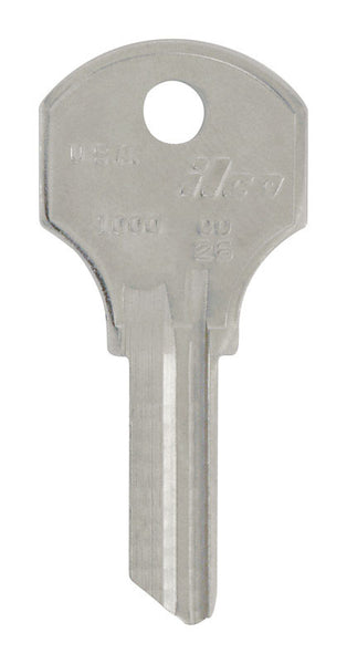 Llave tradicional Hillman para casa u oficina, llave universal en blanco individual (paquete de 10).
