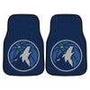 NBA - Minnesota Timberwolves Carpet Car Mat Set - 2 Pieces