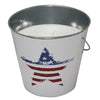 Patio Essentials U.S. Flag Candle Bucket For Mosquitoes/Other Flying Insects 18 oz. (Pack of 6) - Open Box