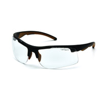 Carhartt Rockwood Anti-Fog Rockwood Safety Glasses Clear Lens Black Frame 1 pc