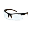 Carhartt Rockwood Anti-Fog Rockwood Safety Glasses Clear Lens Black Frame 1 pc