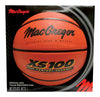 MacGregor XS100 Rubber Orange Size 7 Basketball for Indoor and Outdoor