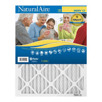 AAF Flanders NaturalAire 16 in. W x 20 in. H x 1 in. D Polyester Synthetic Pleated Air Filter (Pack of 12)