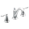 Moen Caldwell Chrome Traditional Bathroom Faucet 8-16 in. - Open Box