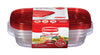 Rubbermaid TakeAlongs 3.7 cups Clear Food Storage Container 3 pk