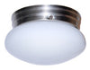 Bel Air Lighting Dash 4.75 in. H X 8 in. W X 8 in. L Brushed Nickel Silver Ceiling Fixture