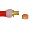 Apollo PEX-A 3/4 in. Expansion PEX in to T X 3/4 in. D Barb  Brass Coupling (Pack of 25)
