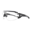 Edge Anti-Fog Taven Safety Glasses Clear Lens Black Frame