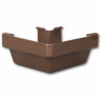 Amerimax 6.25 in. H x 3.3 in. W x 6.25 in. L Brown Vinyl Outside Corner (Pack of 4)