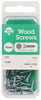 Hillman No. 6 x 1/2 in. L Phillips Zinc-Plated Wood Screws 30 pk (Pack of 10)