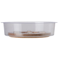 Miracle-Gro 1.5 in. H X 10 in. D Cork/Plastic Hybrid Plant Saucer Clear (Pack of 24).