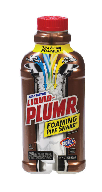 Liquid-Plumr Liquid Clog Remover 17 oz (Pack of 6)