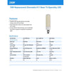 Feit T4 E11 LED Bulb Bright White 75 Watt Equivalence 1 pk