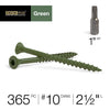 Deck Plus No. 10  x 2-1/2 in. L Star Flat Head Exterior Deck Screws 5 lb.