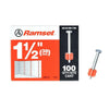 Ramset .3 in. D X 1.5 in. L Plastic Round Head Drive Pin 100 pk