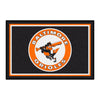 MLB - Baltimore Orioles Retro Collection 4ft. x 6ft. Plush Area Rug - (1975)