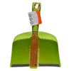 Full Circle Clean Team Bamboo/Plastic Handheld Dustpan and Brush Set