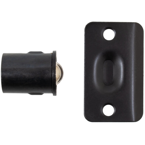 Cierre de bola de fundición a presión, 2,5 cm de diámetro, negro mate, de Stone Harbor Hardware