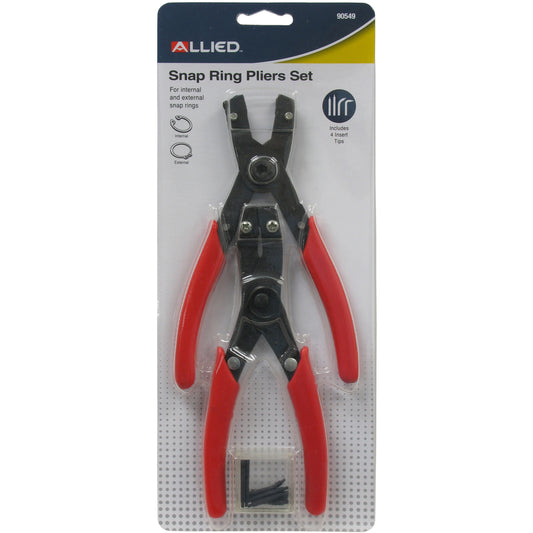 Allied 2 pc Carbon Steel Snap Ring Pliers Set