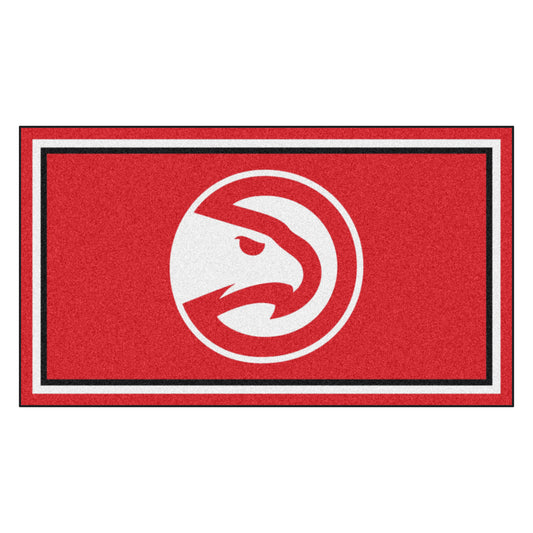 NBA - Atlanta Hawks 3ft. x 5ft. Plush Area Rug