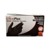 Gloveworks Nitrile Disposable Gloves Small Black Powder Free 100 pk