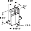 Prime-Line 1 in. D X 1.94 in. L Nylon Roller Assembly 2 pk