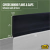 M-D Building Products 4 in. H X 0.08 in. W X 60 ft. L Prefinished Black Vinyl Wall Base - Deal of The Week