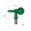 Wagner Titan Fan Airless Spray Tip 1600 psi 8 ft. (Pack of 3)