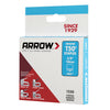 Arrow Fastener T50 3/8 in. W x 3/8 in. L 18 Ga. Flat Crown Heavy Duty Staples 1250 pk (Pack of 4)