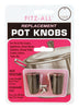 Fitz-All Plastic Replacement Pot Knob Black - Deal of The Week
