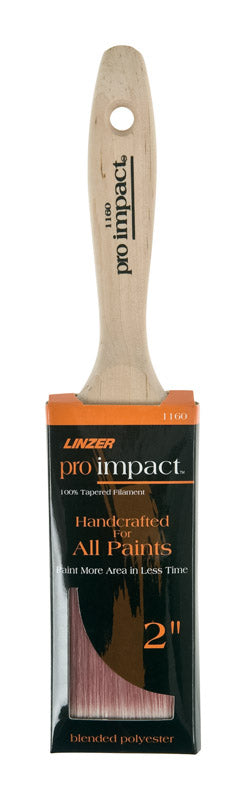 Linzer Pro Impact 2 in. Angle Paint Brush
