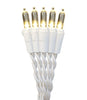 Celebrations Blue LED Mini Warm White 100 ct Icicle Christmas Lights 5.67 ft. (Pack of 12)