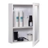 Zenna Home 19.25 in. H X 15.25 in. W X 4.25 in. D Rectangle Medicine Cabinet/Mirror