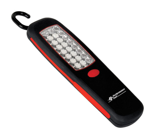 Performance Tool 248 lm Black LED Work Light Flashlight AA Battery
