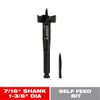 Diablo 1-3/8 in. X 5-1/8 in. L Steel Self-Feed Bit Hex Shank 1 pk