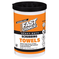 Permatex Fast Orange Clean Fresh Scent Hand and Surface Scrubbing Towels 72 ct (Pack of 4)