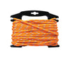 Secureline RMFPO1450 95 lbs. Load Orange Reflective Diamond Braid Poly Rope 1/4 in. x 50 ft.