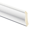 Inteplast Building Products 2-1/8 in. x 8 ft. L Prefinished White Polystyrene Trim (Pack of 9)