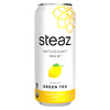 Steaz Unsweetened Green Tea - Lemon - Case of 12 - 16 Fl oz.