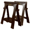 Stanley 33 in. H X 27 in. W X 4 in. D Folding Sawhorse 1000 lb. cap. 2 pc - Open Box