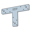 Simpson Strong-Tie 8 in. H X 12 in. W 14 Ga. Galvanized Steel T Strap