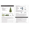 Holiday Bright Lights 1-2 Tree 9 ft. Full LED 600 ct Highland Green Spruce Color Changing Christmas