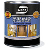 Deft Water-Based Polyurethane Semi-Gloss Clear Waterborne Wood Finish 1 qt. (Pack of 4)