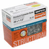 Simpson Strong-Tie Strong-Drive No. 9 Sizes X 1-1/2 in. L Star Hex Head Structural Screws 0.9 lb 100