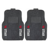 University of Utah 2 Piece Deluxe Car Mat Set