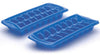 Rubbermaid Periwinkle Plastic Ice Cube Trays 16 each